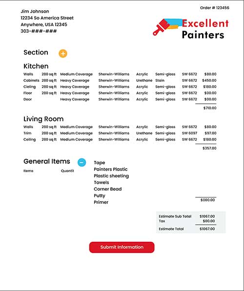 Estimation Accumulation Screen